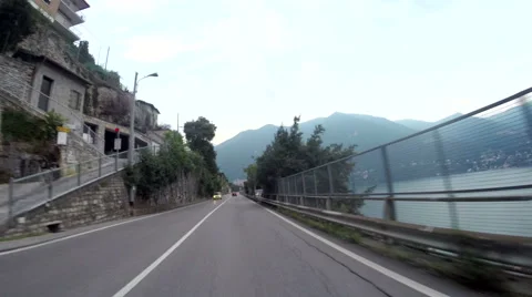 Driving on the road Stock Footage 61572873