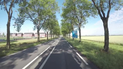 Driving on the road Video stock 83499340