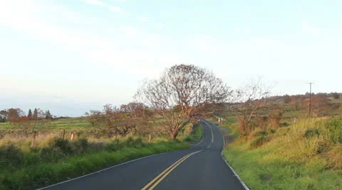 Driving on the Road to Hana 스톡 동영상 25682679
