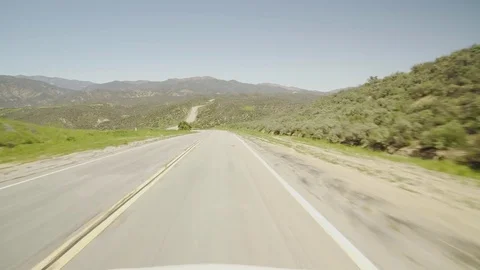 Driving Road Mountains 01 Stock Footage 82273466
