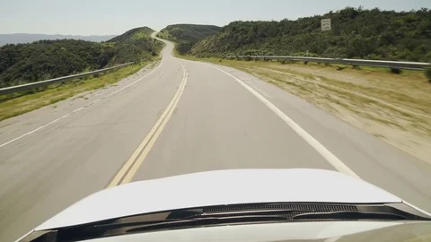 Driving Road Mountains 02 Stock Footage 82273502