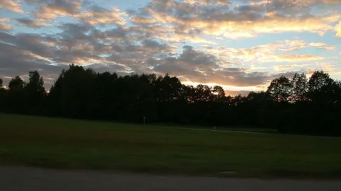 Driving on the road. View from the car. Stock Footage 80227886