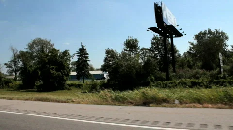Driving roadside Видео 840002