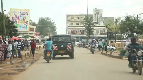Driving rural Kenya 5 Vídeo Stock 46636053