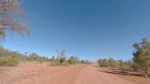 Driving - Savanah Way - QLD 2 Vídeos de archivo 331696220