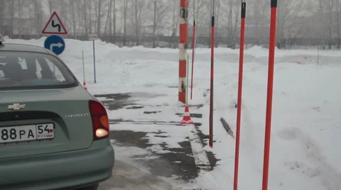 Driving school Stock Footage 50548717