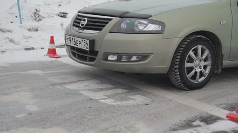 Driving school Stock Footage 50548727