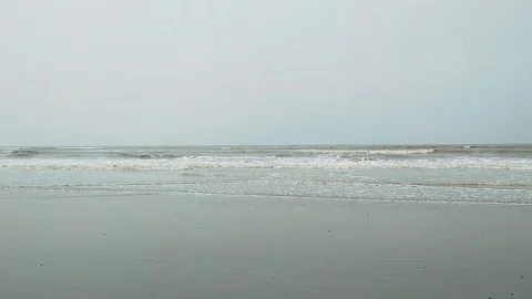 Driving on Sea beach Stock Footage 108502587