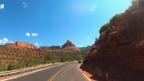 Driving Sedona 스톡 동영상 117217133
