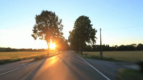 Driving Shot - Germany 12 Video stock 11608544