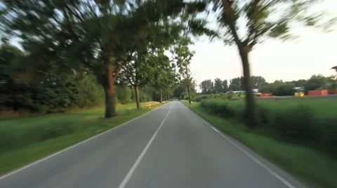 Driving Shot Road - Germany 2 Stock Footage 11608845