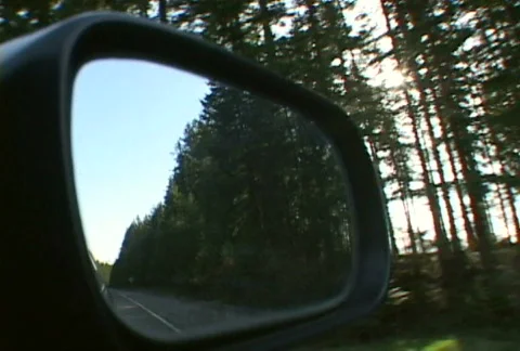 Driving Side Mirror Truck 2 Video stock 367279
