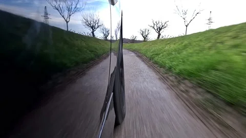 Driving side shot Видео 236933642
