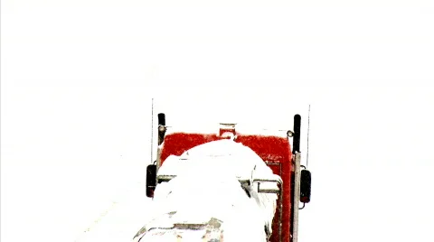 Driving Snowstorm 516 Stock Footage 649738
