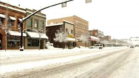 Driving Snowstorm 543 Stock Footage 649650