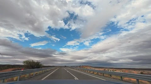 Driving - Stuart Hwy SA Stock Footage 331697209