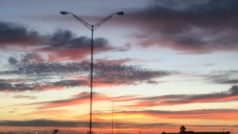 Driving Sunrise 1 Vídeos de archivo 95377818