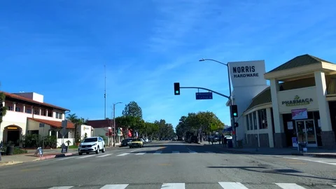 Driving on Sunset Blvd. Stock Footage 102242634