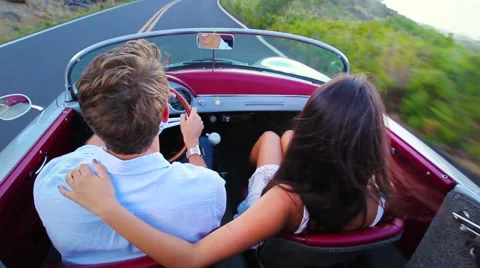 Driving into the Sunset Stock-Footage 53362297