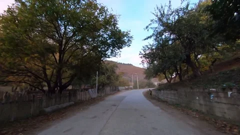 Driving in Svaneti, Georgia Stock Footage 150240392