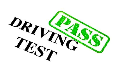 Driving Test Pass Stock Photos
