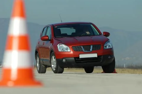 Driving test Stock Photos