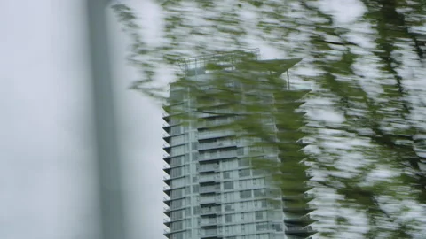 Driving texture in city Stock Footage 145920898