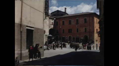 Driving through Assisi Video stock 47971423