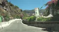 Driving through a beautiful village in Gran Canaria HD Footage
