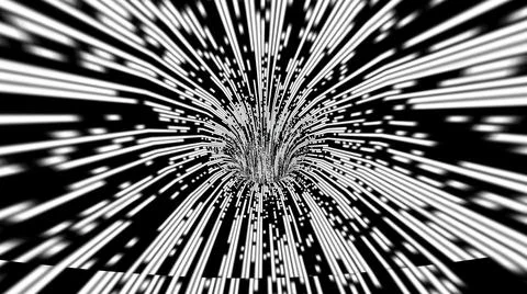 Driving through the bit stream digital pixel tunnel 库存插图