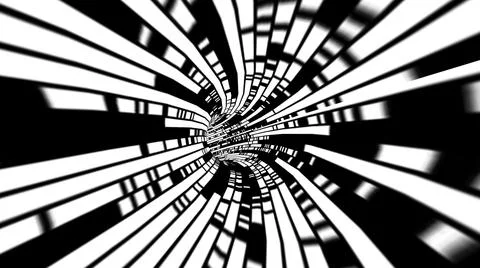 Driving through the bit stream digital pixel tunnel 스톡 일러스트