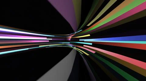 Driving through the bit stream digital pixel tunnel 스톡 일러스트