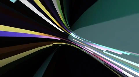 Driving through the bit stream digital pixel tunnel 库存插图