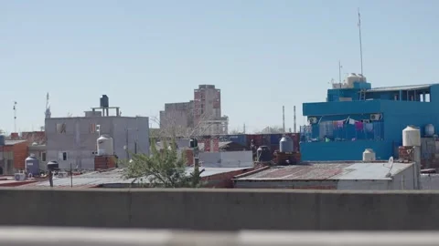 Driving through Buenos Aires suburbs Stock Footage 317580239