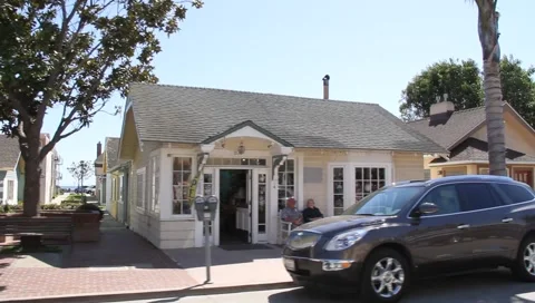 Driving through capitola Stock Footage