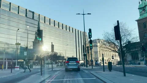Driving through Central London Stock Footage 169710061