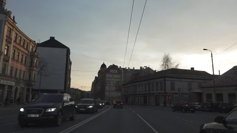 Driving through City Stock Footage 108396485