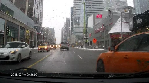 Driving through city. 動画素材 160483817