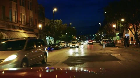 Driving through Cleveland Stock Footage 52237054