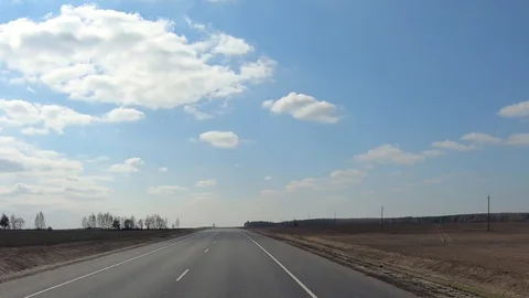 Driving through country hyperlapse Stock Footage 111142163