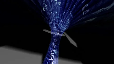Driving through the data migration tunnel Stock Footage 158819303
