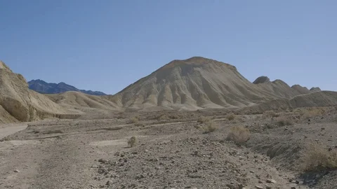 Driving through desert 1 Stock Footage 80892941