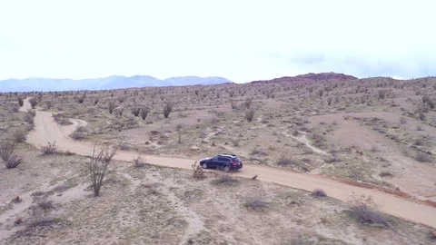 Driving through the desert Stock Footage 114414513
