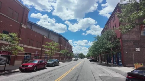 Driving Through Downtown Toledo Ohio Stock Footage 337357802