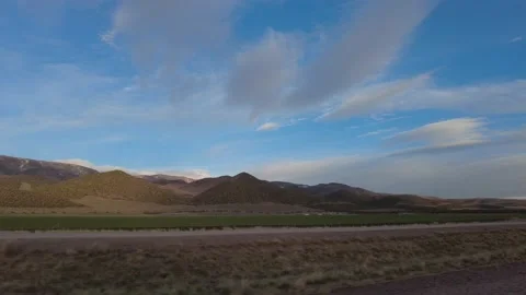 Driving through farmland 4k Stock Footage