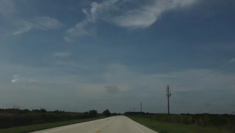 Driving through Florida in the Summer Part #7 Stock Footage 7729736