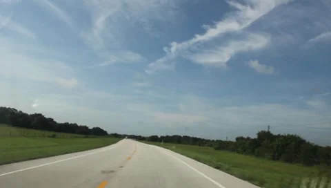 Driving through Florida in the Summer Part #8 Stock Footage 7729770
