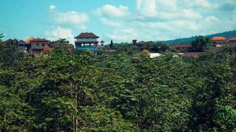 Driving through the hill side in Bali 動画素材 75580723