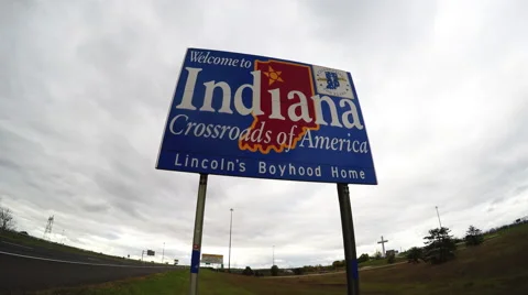 Driving through Indianapolis 動画素材 49832666