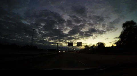 Driving through Indianapolis Stock Footage 49834452